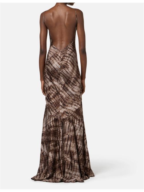 RED CARPET DRESS ELISABETTA FRANCHI | ABR3061E2644 cacao